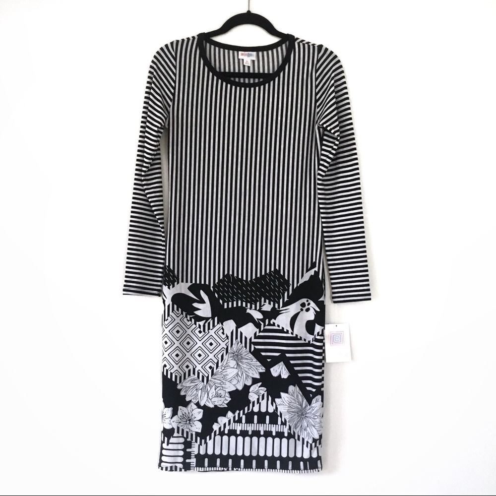 NWT LuLaRoe Debbie Tropical Midi Dress